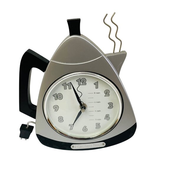 Russell Hobbs Kettle-Shaped Clock With Tea Cup Markings Non Working - Picture 2 of 11